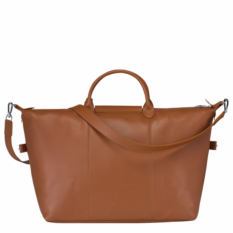 Torby Podróżne Longchamp Le FOULONNÉ S Męskie Caramel Polska | L1624021F72-