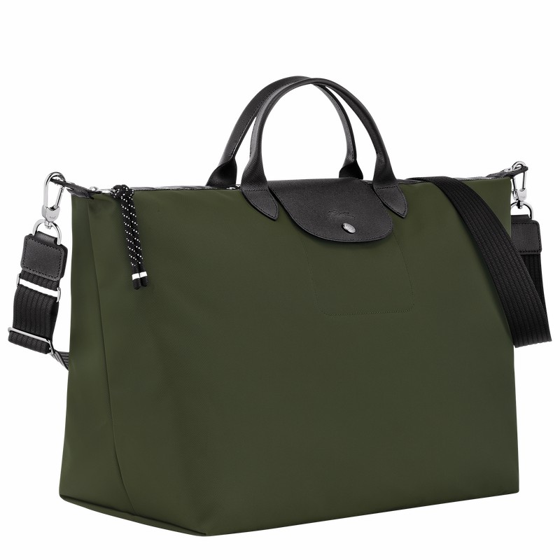 Torby Podróżne Longchamp Le Pliage Energy S Męskie Khaki Polska | L1624HSR892-