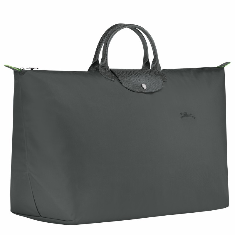 Torby Podróżne Longchamp Le Pliage Green M Męskie Jasny Szare Polska | L1625919P66-