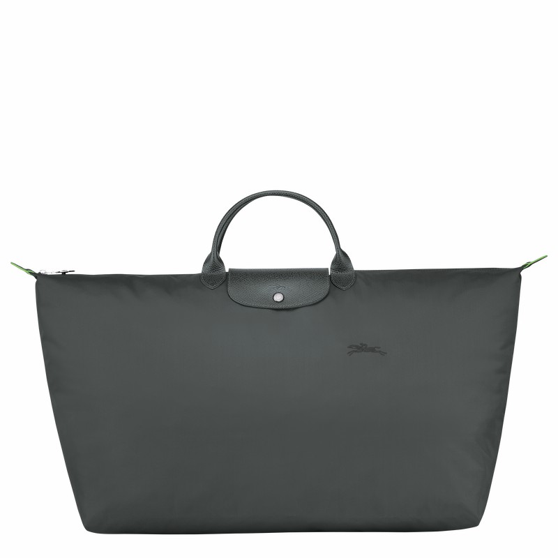 Torby Podróżne Longchamp Le Pliage Green M Męskie Jasny Szare Polska | L1625919P66-