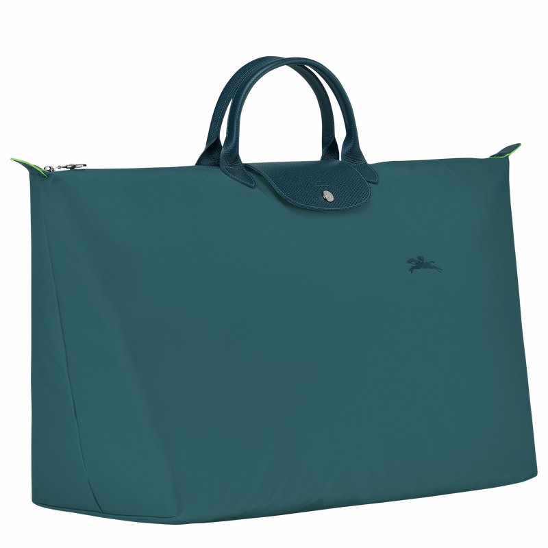 Torby Podróżne Longchamp Le Pliage Green M Męskie Paw Polska | L1625919P89-