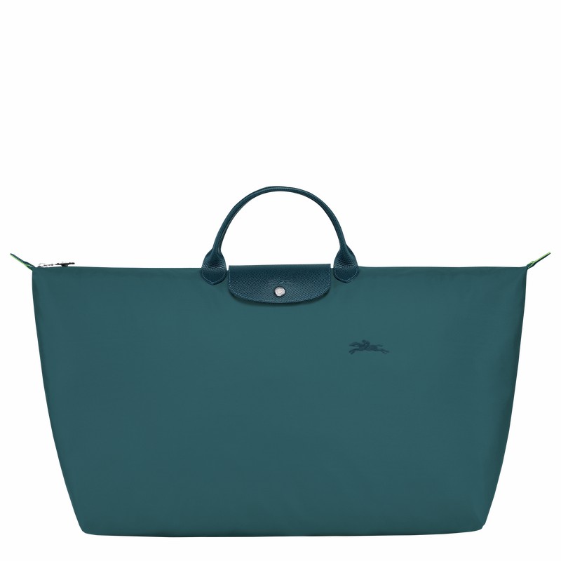 Torby Podróżne Longchamp Le Pliage Green M Męskie Paw Polska | L1625919P89-