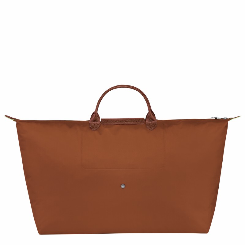 Torby Podróżne Longchamp Le Pliage Green M Męskie Brązowe Polska | L1625919504-