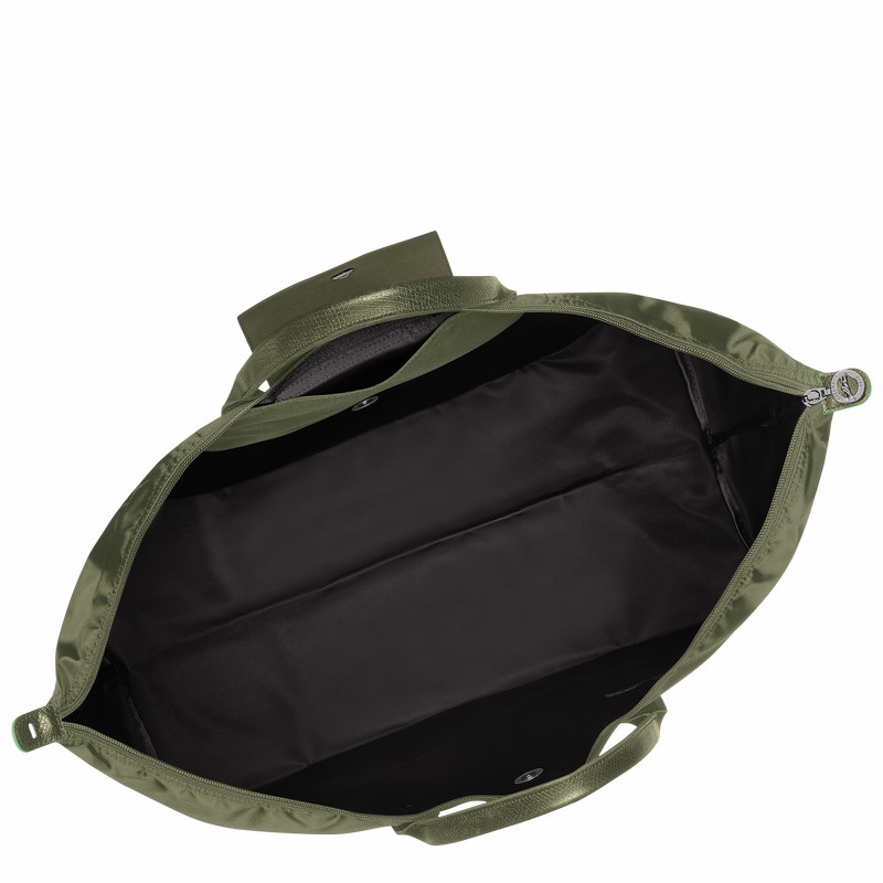 Torby Podróżne Longchamp Le Pliage Green M Damskie Zielone Polska | L1625919479