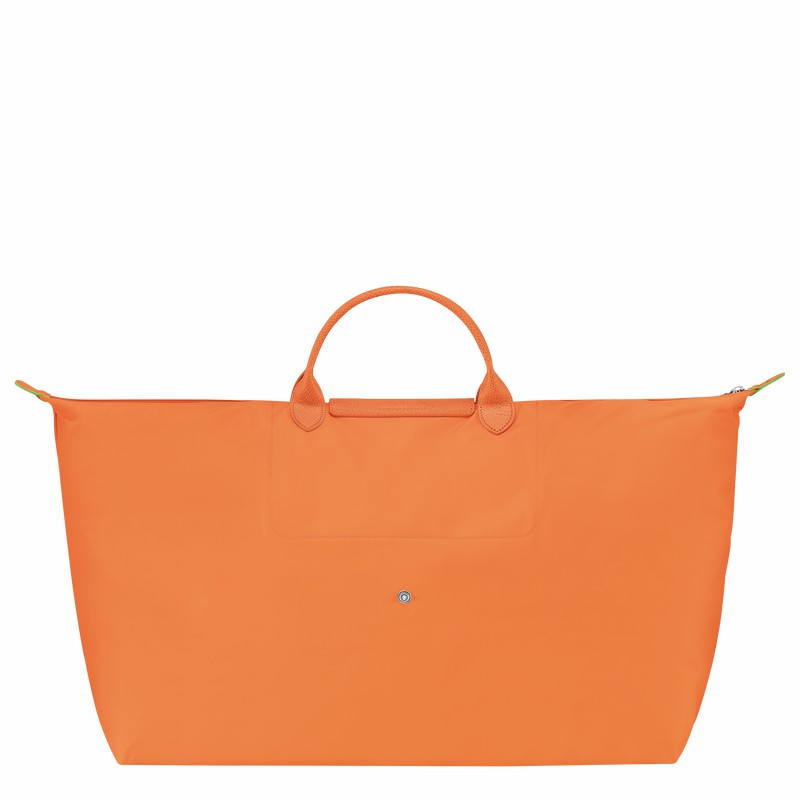 Torby Podróżne Longchamp Le Pliage Green M Damskie Pomarańczowe Polska | L1625919P54