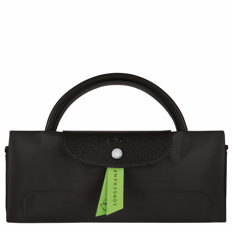 Torby Podróżne Longchamp Le Pliage Green S Męskie Czarne Polska | L1624919001-