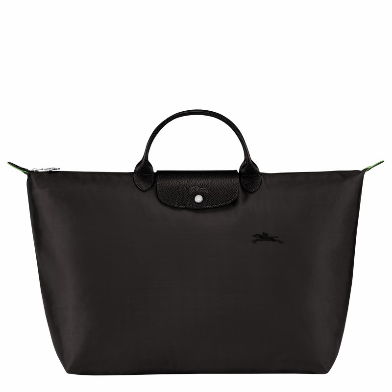 Torby Podróżne Longchamp Le Pliage Green S Męskie Czarne Polska | L1624919001-