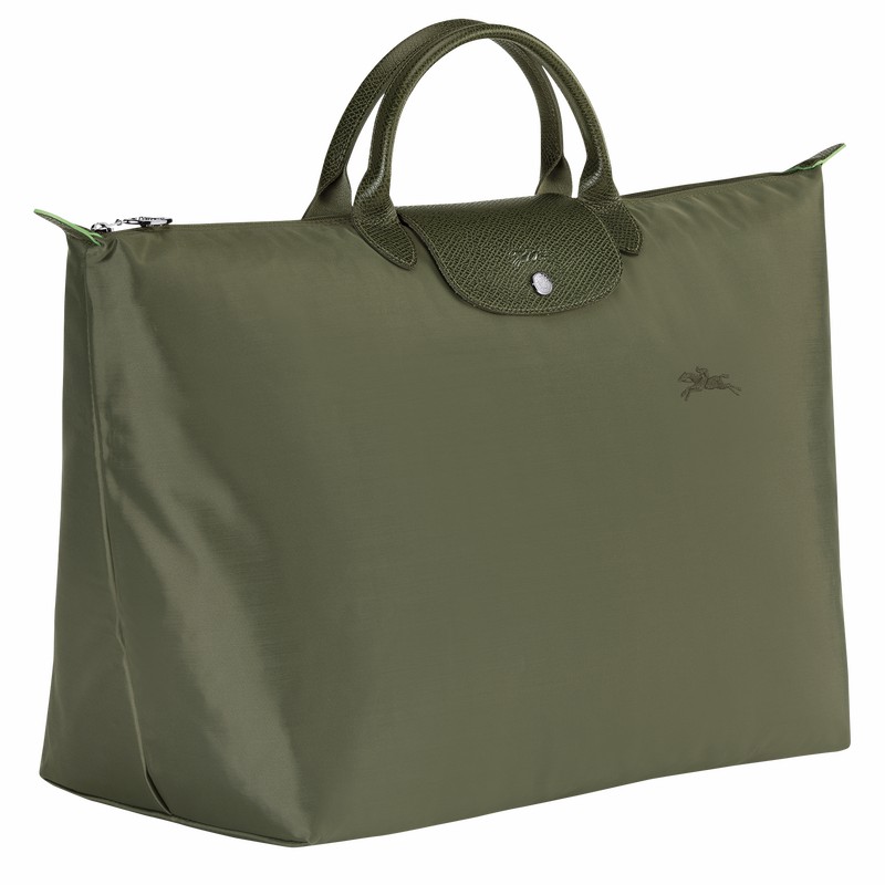 Torby Podróżne Longchamp Le Pliage Green S Męskie Zielone Polska | L1624919479-