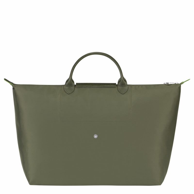 Torby Podróżne Longchamp Le Pliage Green S Męskie Zielone Polska | L1624919479-