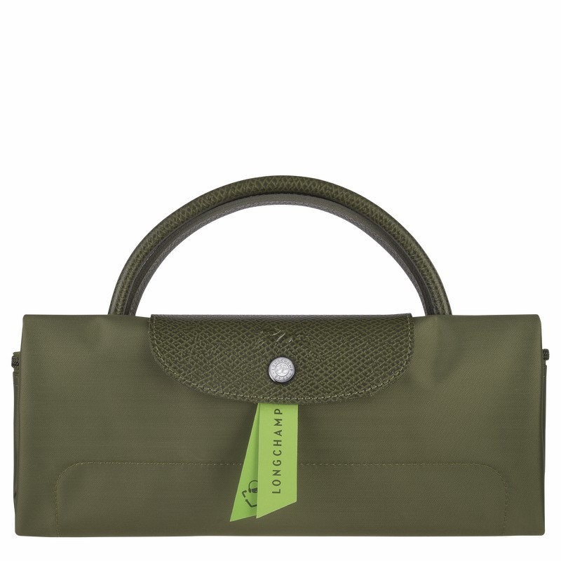 Torby Podróżne Longchamp Le Pliage Green S Męskie Zielone Polska | L1624919479-