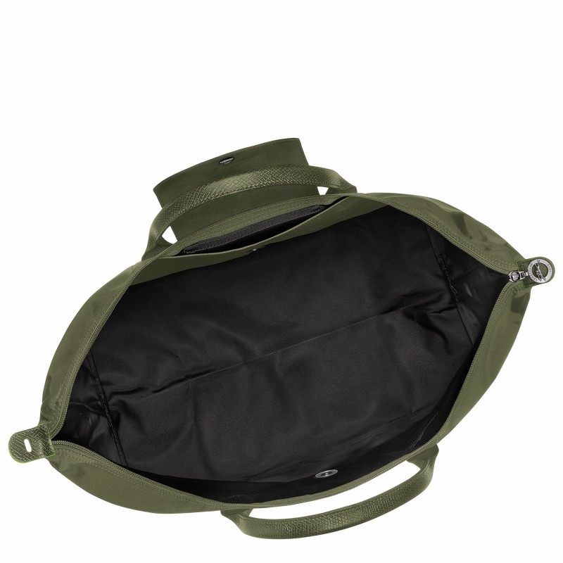 Torby Podróżne Longchamp Le Pliage Green S Męskie Zielone Polska | L1624919479-