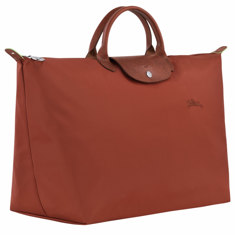 Torby Podróżne Longchamp Le Pliage Green S Męskie Brązowe Polska | L1624919404-