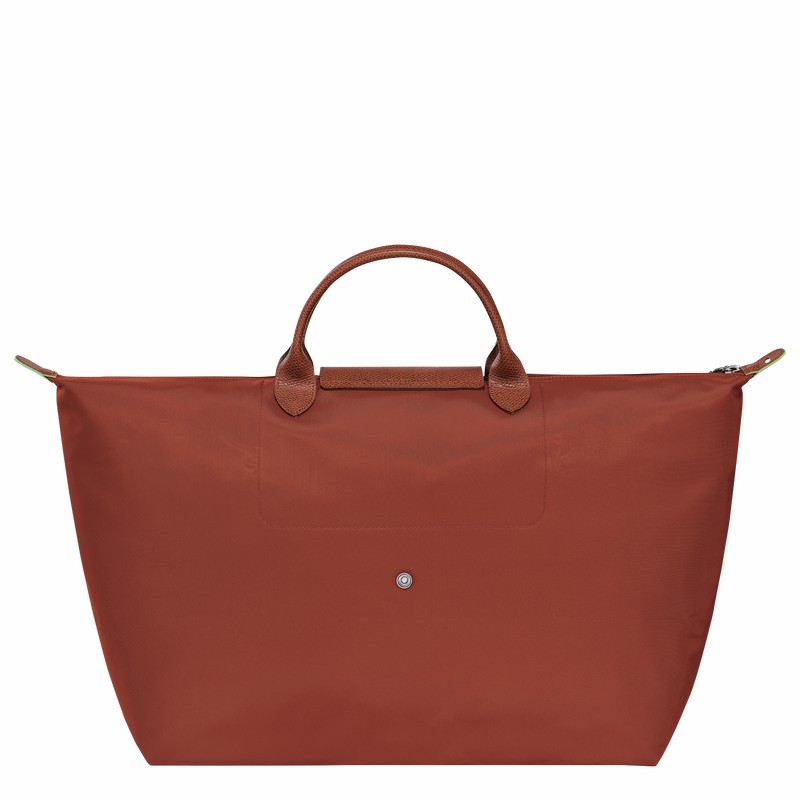 Torby Podróżne Longchamp Le Pliage Green S Męskie Brązowe Polska | L1624919404-