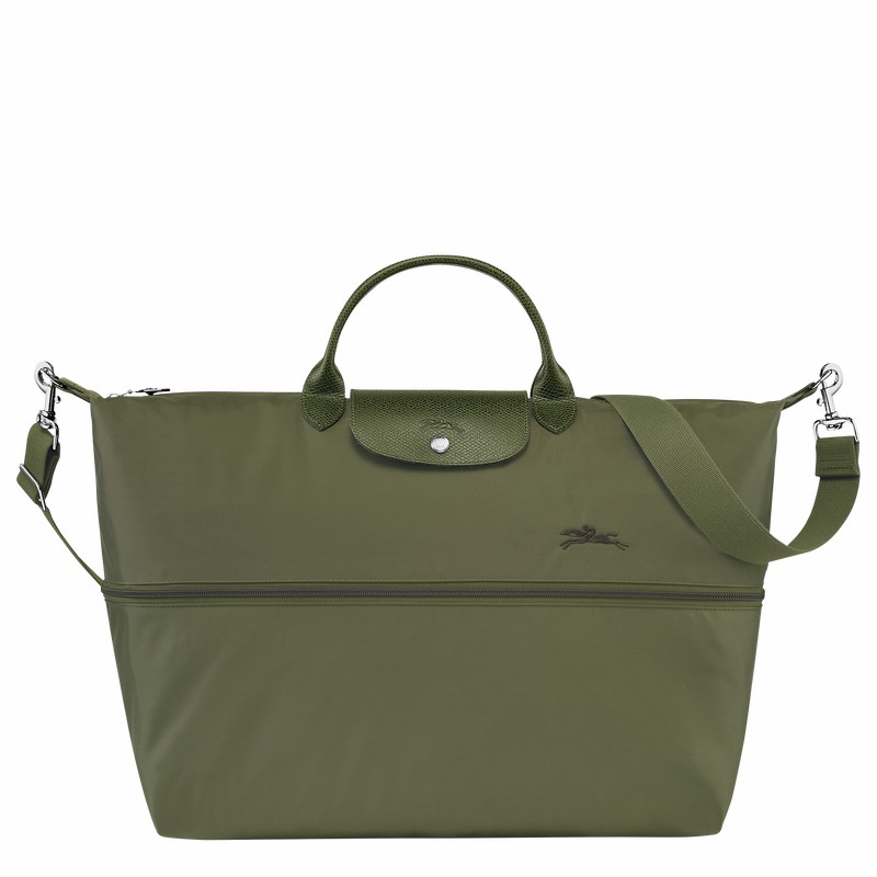 Torby Podróżne Longchamp Le Pliage Green expandable Męskie Zielone Polska | L1911919479-