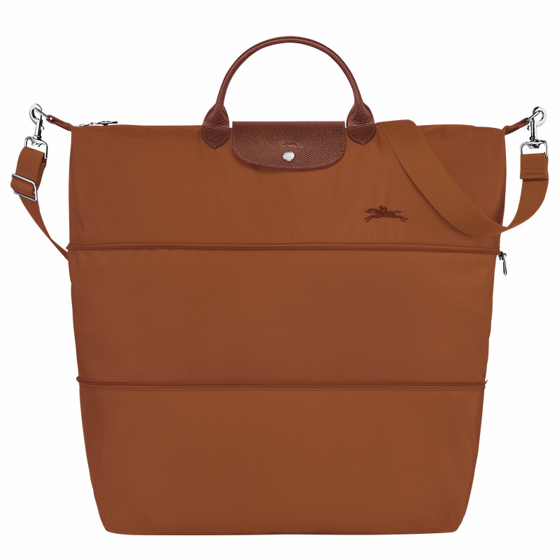 Torby Podróżne Longchamp Le Pliage Green expandable Męskie Brązowe Polska | L1911919504-