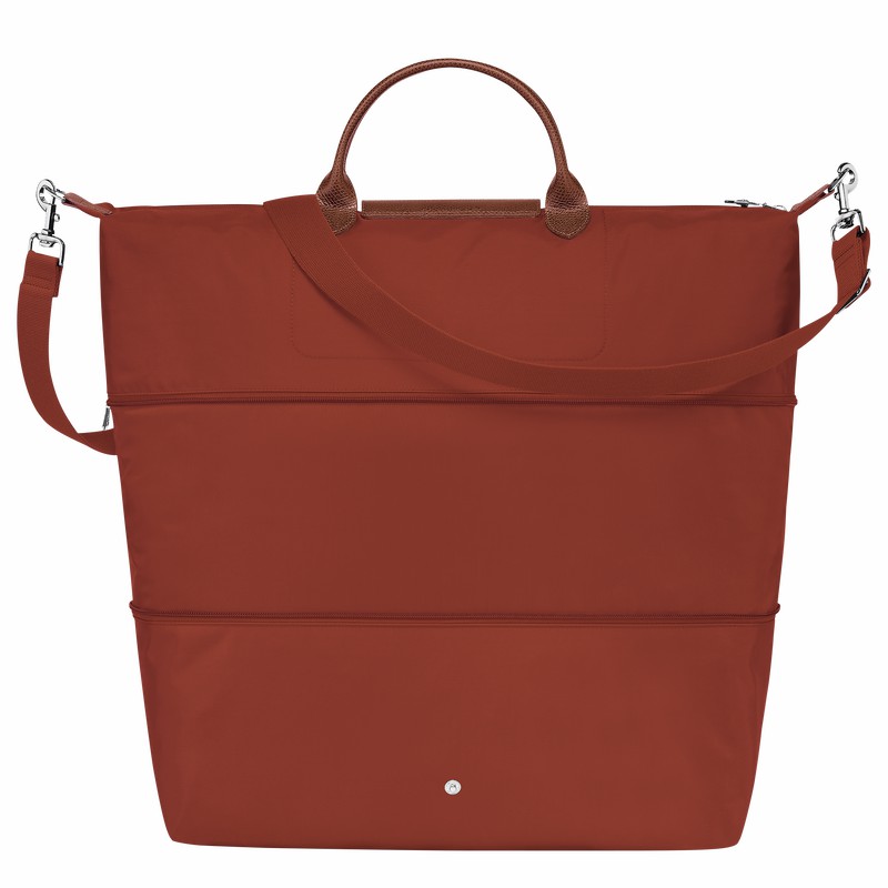 Torby Podróżne Longchamp Le Pliage Green expandable Damskie Brązowe Polska | L1911919404