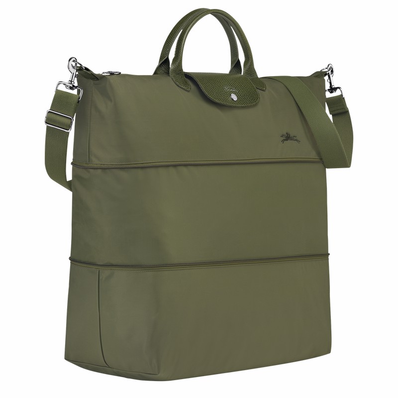 Torby Podróżne Longchamp Le Pliage Green expandable Damskie Zielone Polska | L1911919479