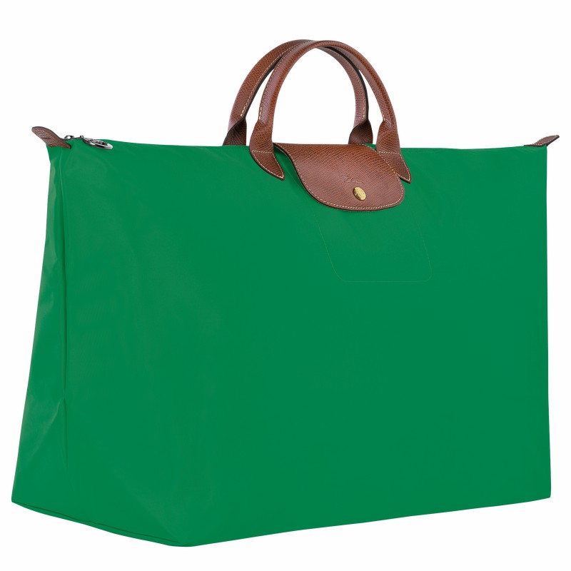 Torby Podróżne Longchamp Le Pliage Original M Męskie Zielone Polska | L1625089P88-