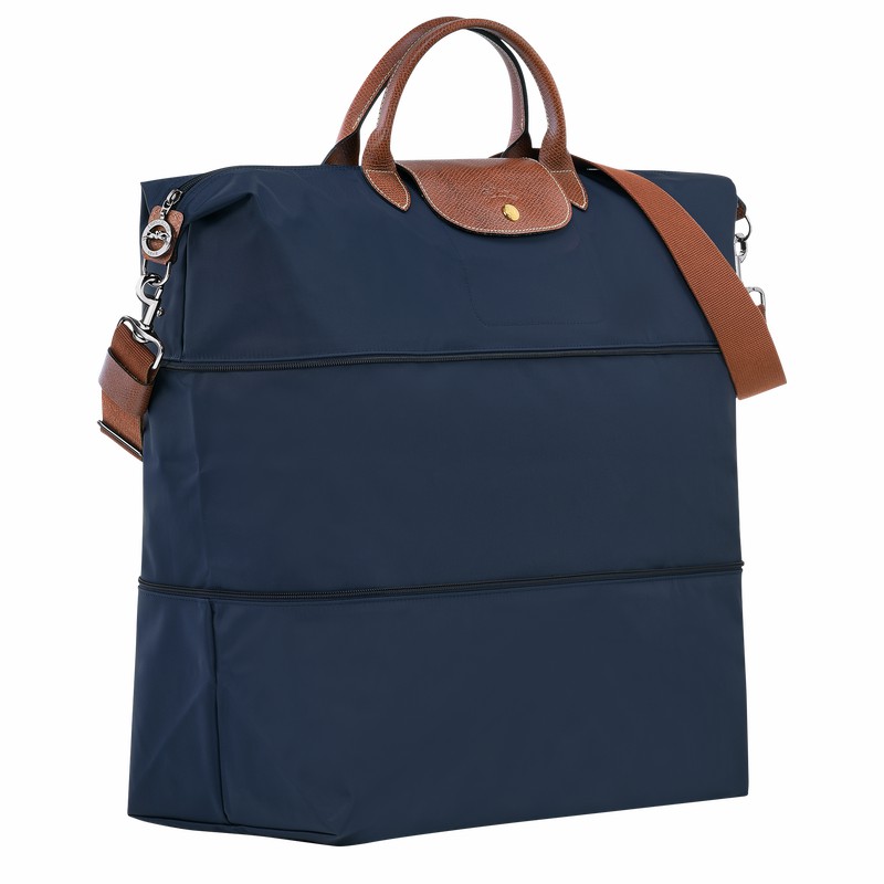 Torby Podróżne Longchamp Le Pliage Original expandable Męskie Granatowe Polska | L1911089P68-