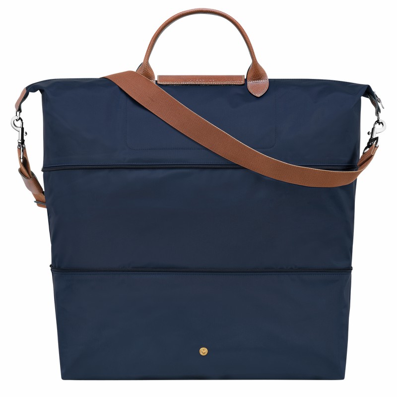 Torby Podróżne Longchamp Le Pliage Original expandable Męskie Granatowe Polska | L1911089P68-