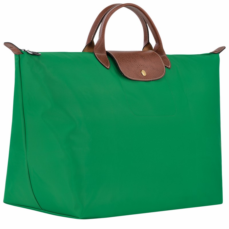 Torby Podróżne Longchamp Le Pliage Original S Męskie Zielone Polska | L1624089P88-