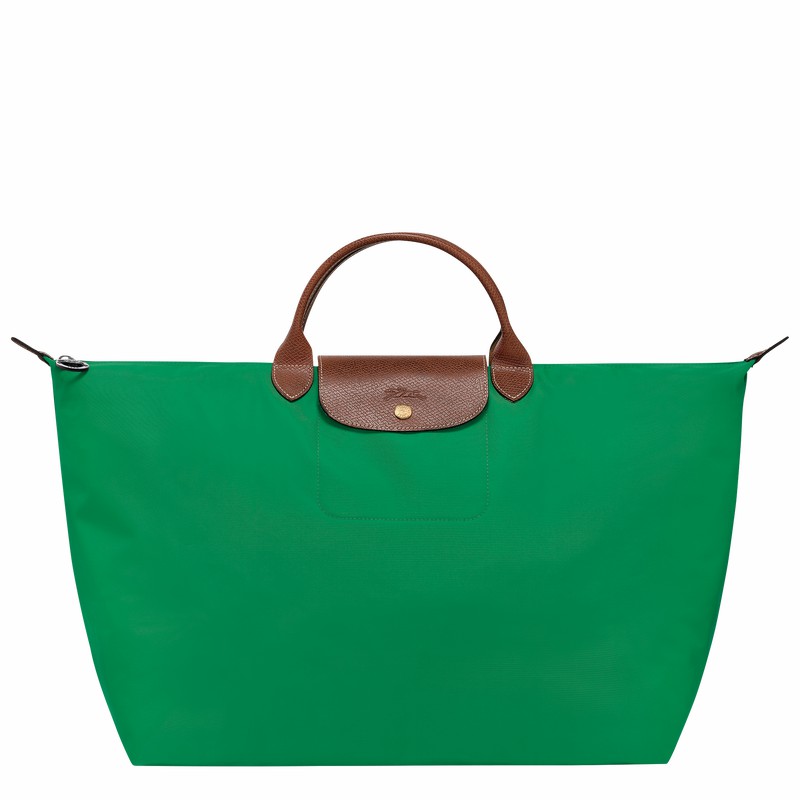 Torby Podróżne Longchamp Le Pliage Original S Męskie Zielone Polska | L1624089P88-