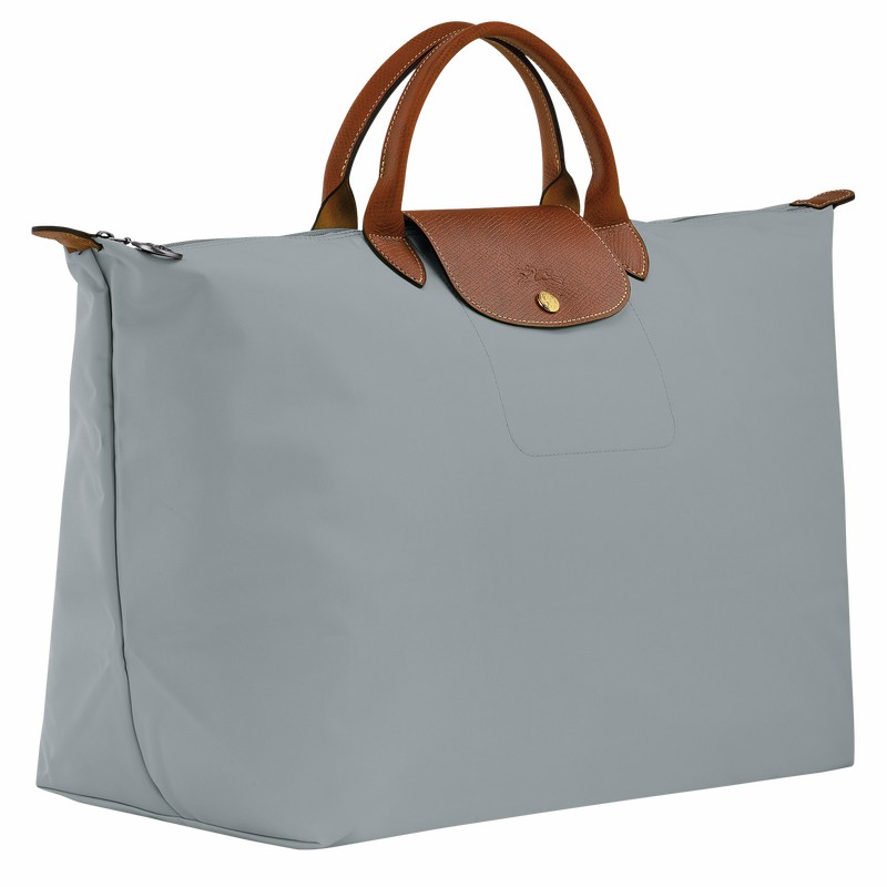 Torby Podróżne Longchamp Le Pliage Original S Męskie Szare Polska | L1624089P80-