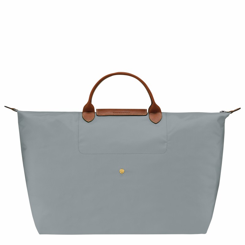 Torby Podróżne Longchamp Le Pliage Original S Męskie Szare Polska | L1624089P80-