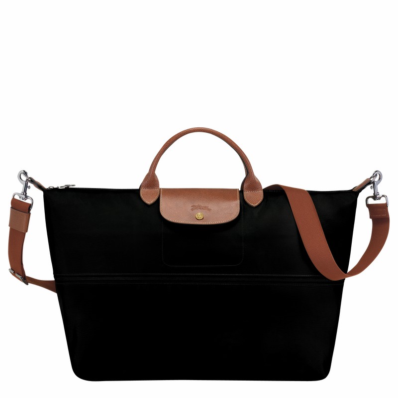 Torby Podróżne Longchamp Le Pliage Original expandable Męskie Czarne Polska | L1911089001-