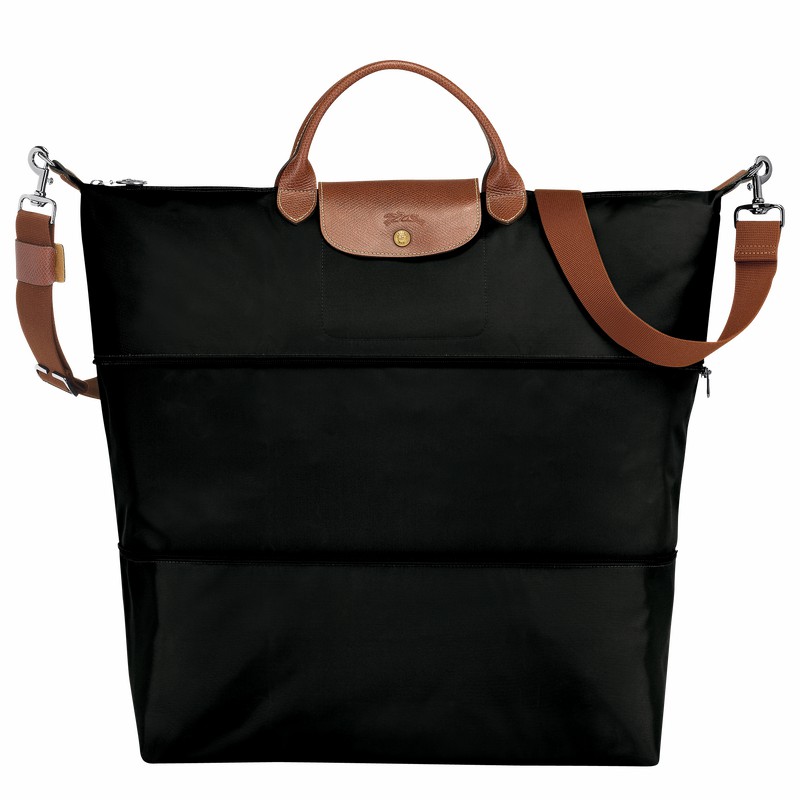 Torby Podróżne Longchamp Le Pliage Original expandable Męskie Czarne Polska | L1911089001-