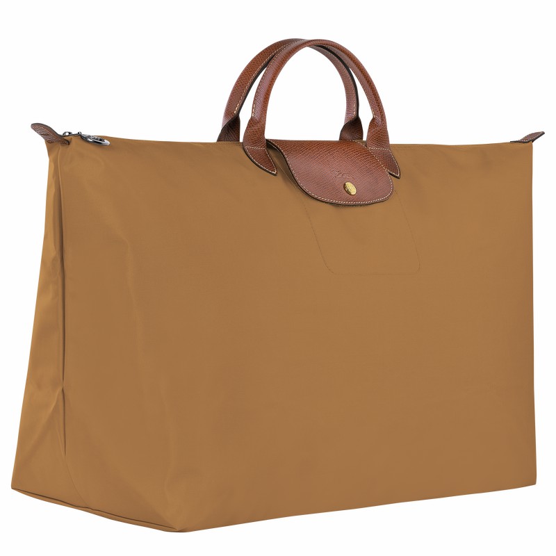 Torby Podróżne Longchamp Le Pliage Original M Męskie Khaki Polska | L1625089P86-