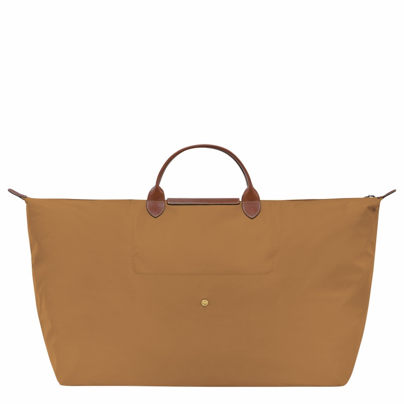 Torby Podróżne Longchamp Le Pliage Original M Męskie Khaki Polska | L1625089P86-