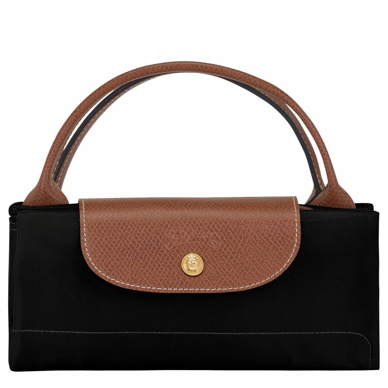 Torby Podróżne Longchamp Le Pliage Original S Męskie Czarne Polska | L1624089001-