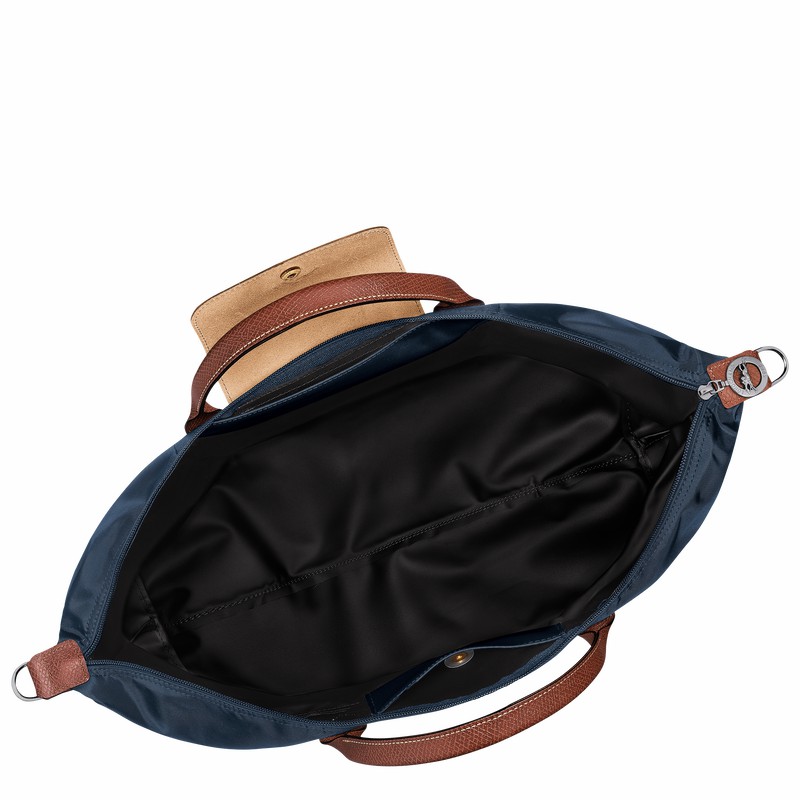 Torby Podróżne Longchamp Le Pliage Original expandable Damskie Granatowe Polska | L1911089P68