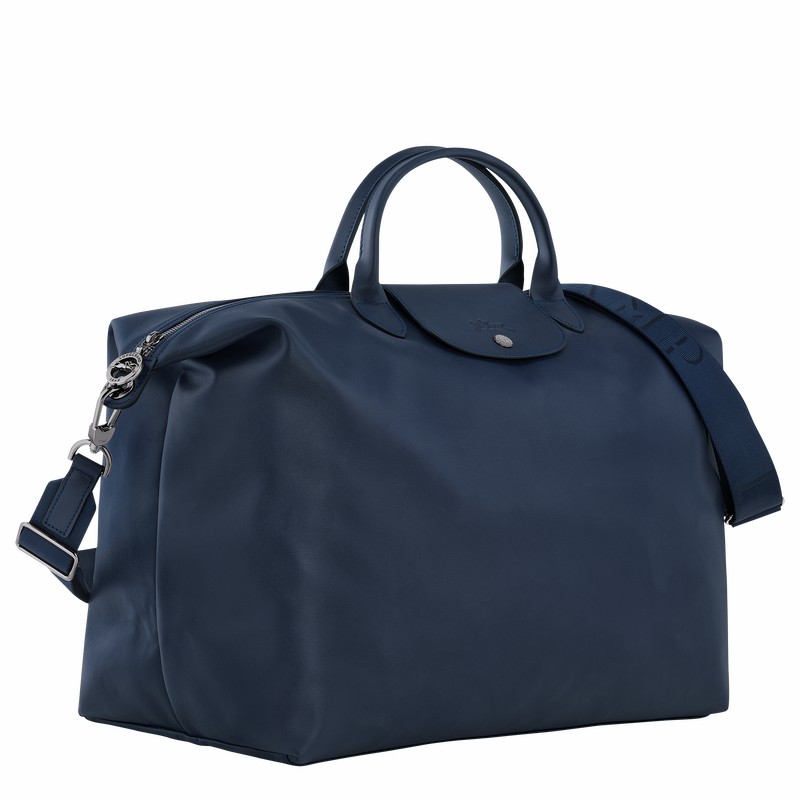 Torby Podróżne Longchamp Le Pliage Xtra S Męskie Granatowe Polska | L1624987556-