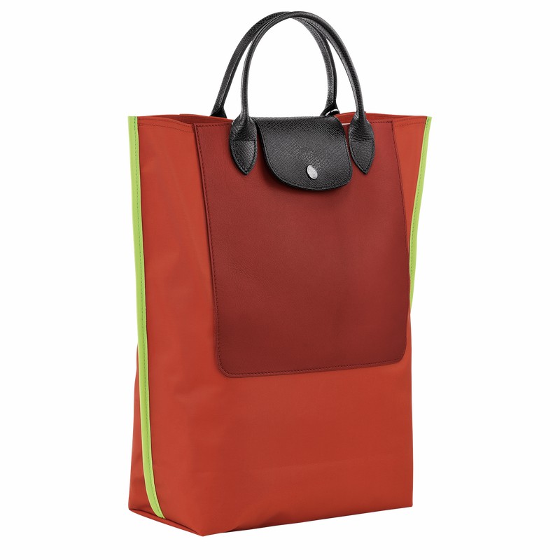 Torby Tote Longchamp Cabas Longchamp M Damskie Pomarańczowe Polska | 10264093461