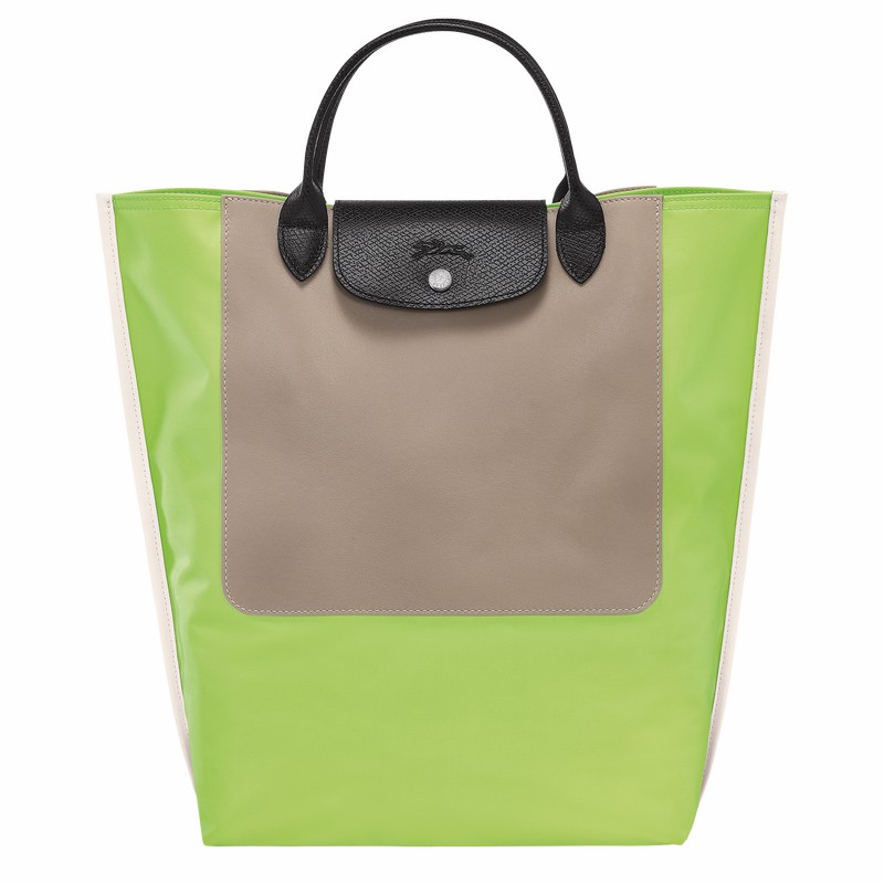 Torby Tote Longchamp Cabas Longchamp M Damskie Zielone Polska | 10264093355