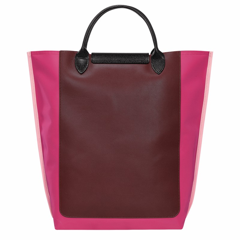 Torby Tote Longchamp Cabas Longchamp M Męskie Fuksja Polska | 10264093J13-