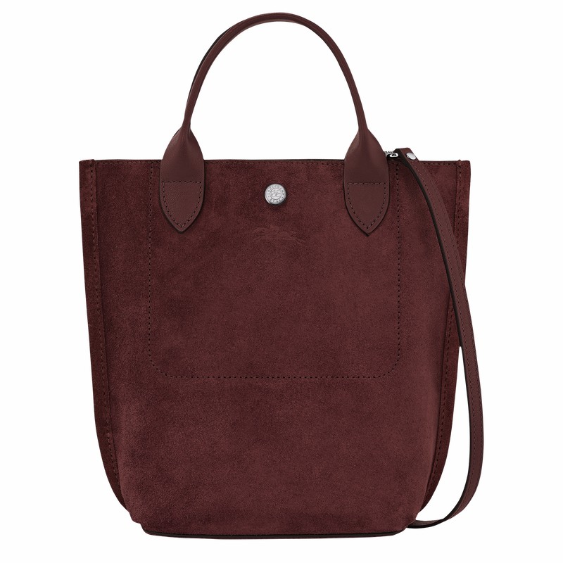 Torby Tote Longchamp Cabas Longchamp XS Damskie Bordowe Polska | 10276HFO009