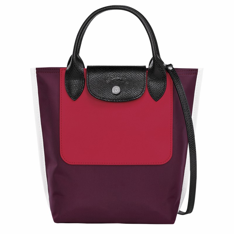 Torby Tote Longchamp Cabas Longchamp XS Damskie Bordowe Polska | 10263093009