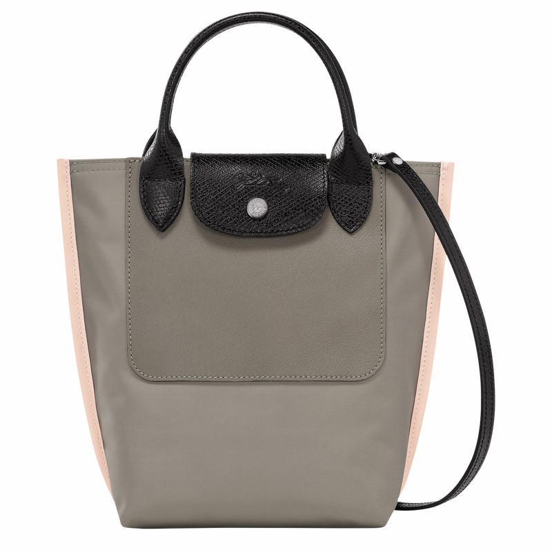 Torby Tote Longchamp Cabas Longchamp XS Damskie Szare Polska | 10263093P55