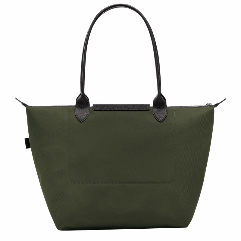 Torby Tote Longchamp Le Pliage Energy L Damskie Khaki Polska | L1899HSR892