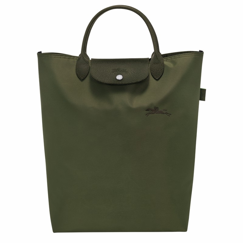 Torby Tote Longchamp Le Pliage Green M Damskie Zielone Polska | 10168919479