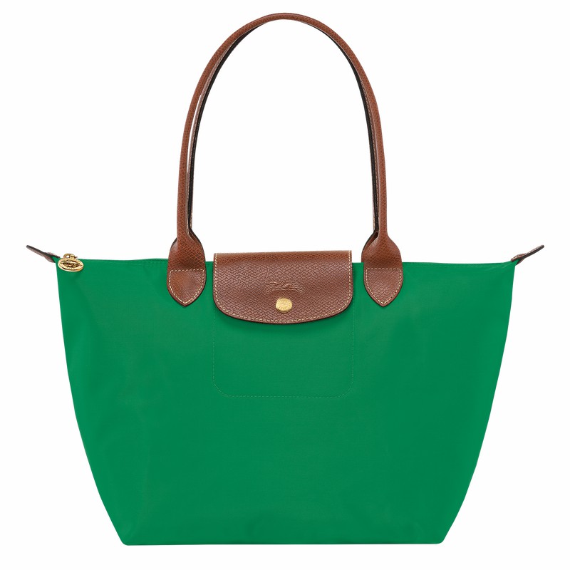 Torby Tote Longchamp Le Pliage Original M Damskie Zielone Polska | L2605089P88