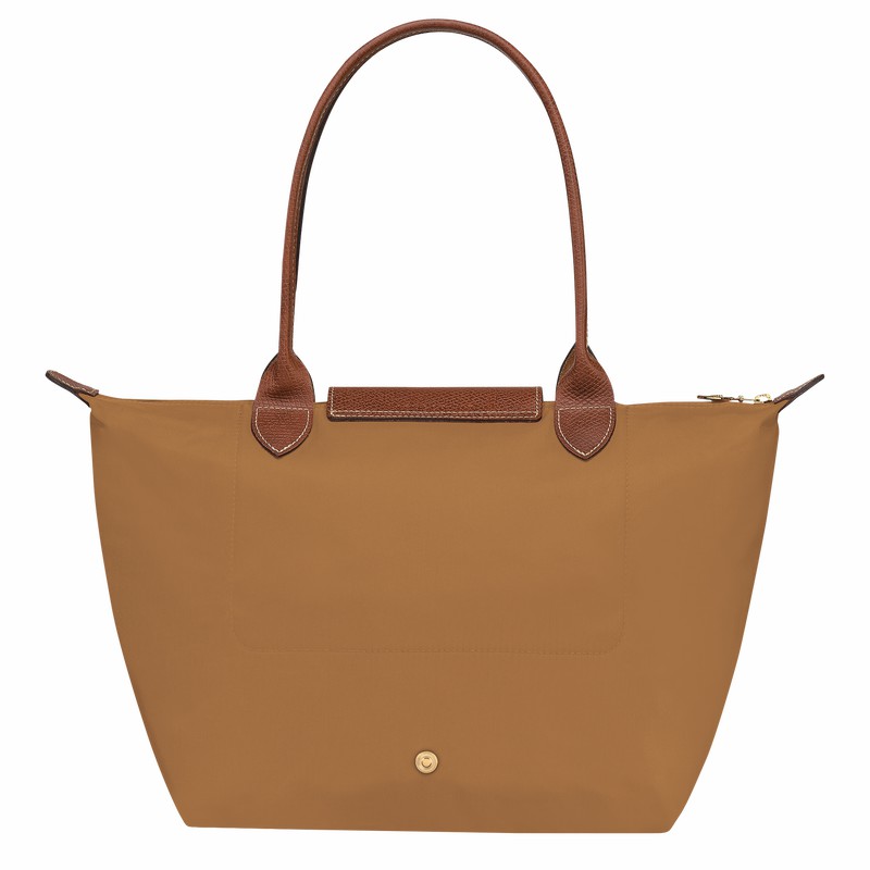 Torby Tote Longchamp Le Pliage Original M Damskie Khaki Polska | L2605089P86