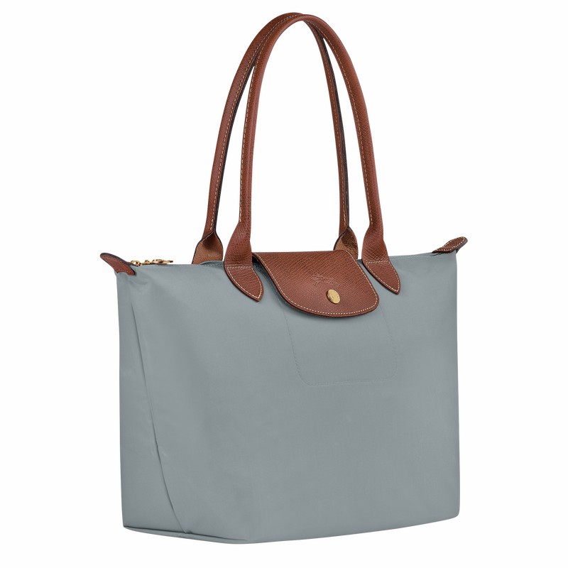 Torby Tote Longchamp Le Pliage Original M Damskie Szare Polska | L2605089P80