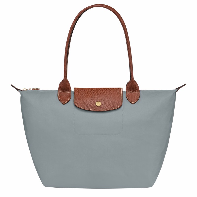 Torby Tote Longchamp Le Pliage Original M Damskie Szare Polska | L2605089P80