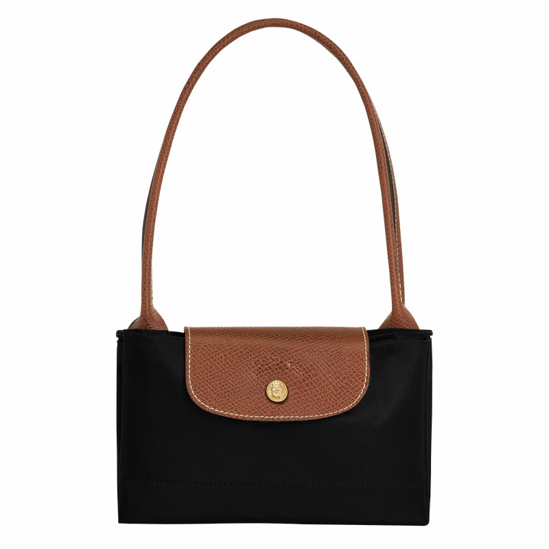 Torby Tote Longchamp Le Pliage Original M Damskie Czarne Polska | L2605089001