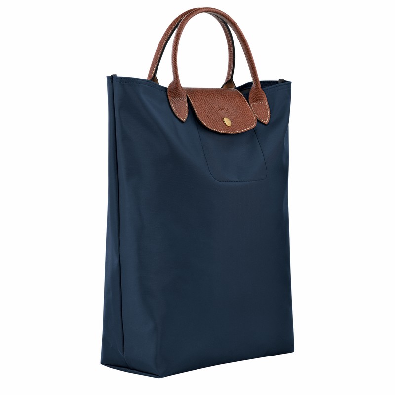 Torby Tote Longchamp Le Pliage Original M Damskie Granatowe Polska | 10168089P68