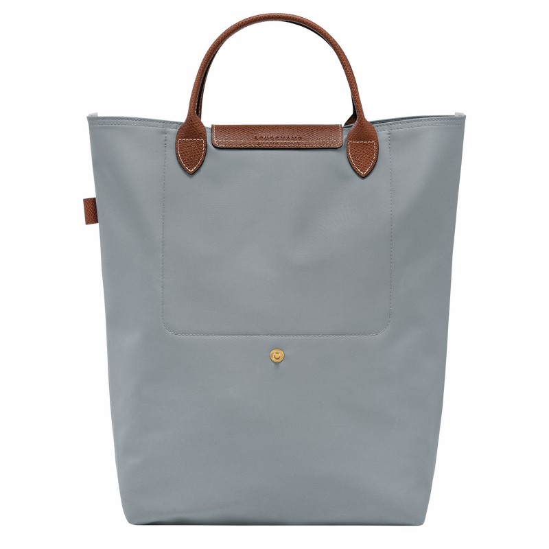 Torby Tote Longchamp Le Pliage Original M Męskie Szare Polska | 10168089P80-